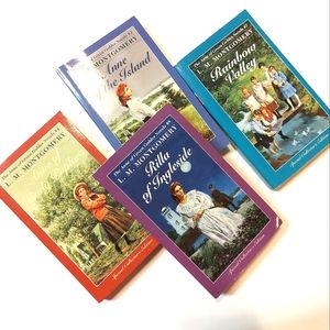 5 for $25- L.M. Montgomery Anne of Green Gables Novels Set of 4